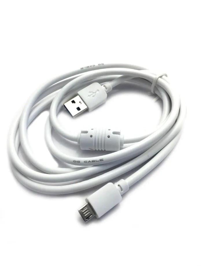 Кабель USB to MicroUSB High Quality Android v8 1,5 м Белый (18252846) - фото 1 Кабель USB to MicroUSB High Quality Android v8 1,5 м Белый (18252846) - фото 1
