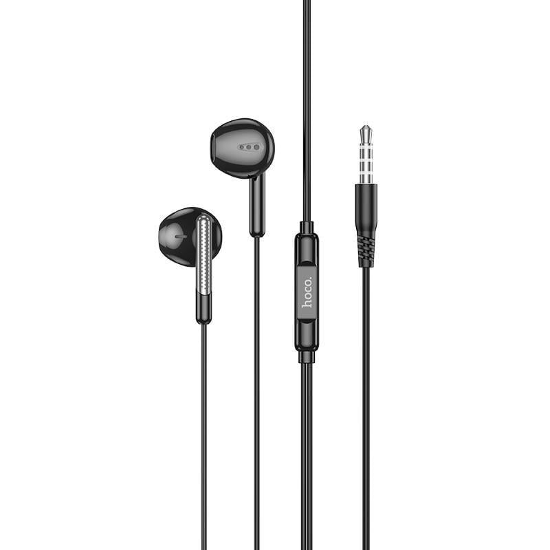 Наушники Hoco M123 с микрофоном Black (595864) Наушники Hoco M123 с микрофоном Black (595864)