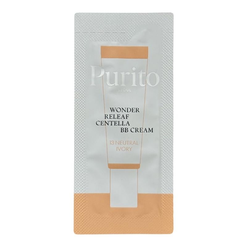 ББ крем с экстрактом центел Purito Seoul Wonder Releaf Centella BB Cream SPF30 PA+++ 1 мл №13 Neutral Ivory (2736962765)