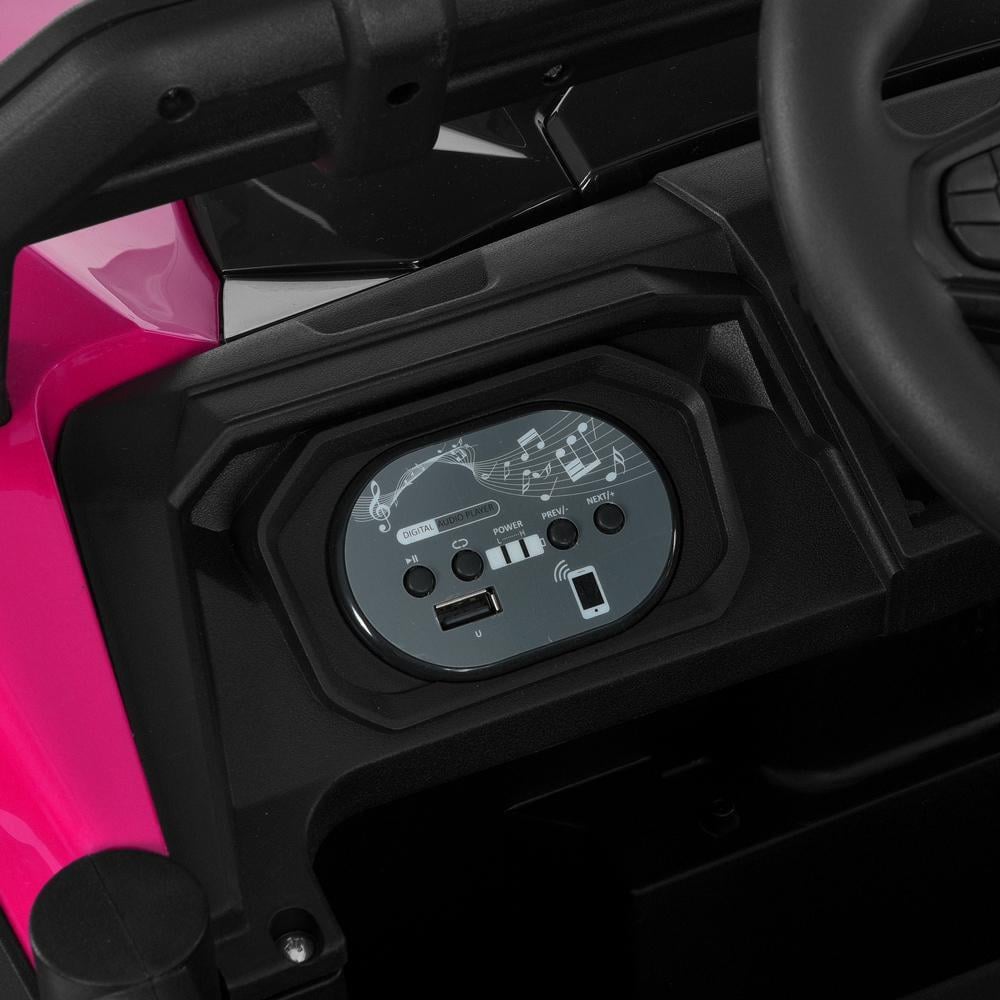 Дитячий електромобіль Bambi баггі M 6073EBLR Рожевий - фото 6