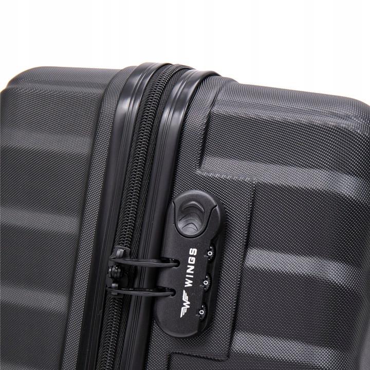 Чемодан дорожный Wings PEA01 S Темно-серый (2761308537) - фото 4 Чемодан дорожный Wings PEA01 S Темно-серый (2761308537) - фото 4