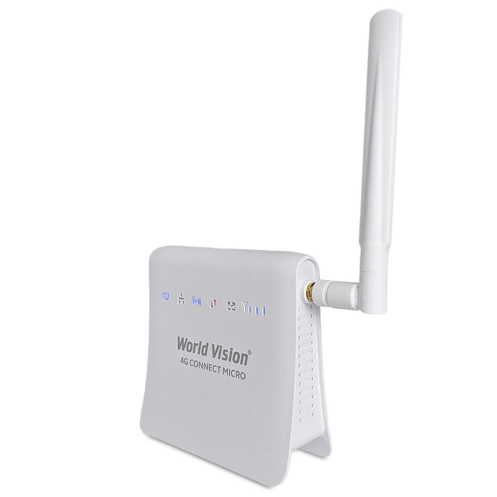 Wi-Fi роутер World Vision Connect Micro 150 Мбит/с Cat.4 4G LTE Белый (101001)