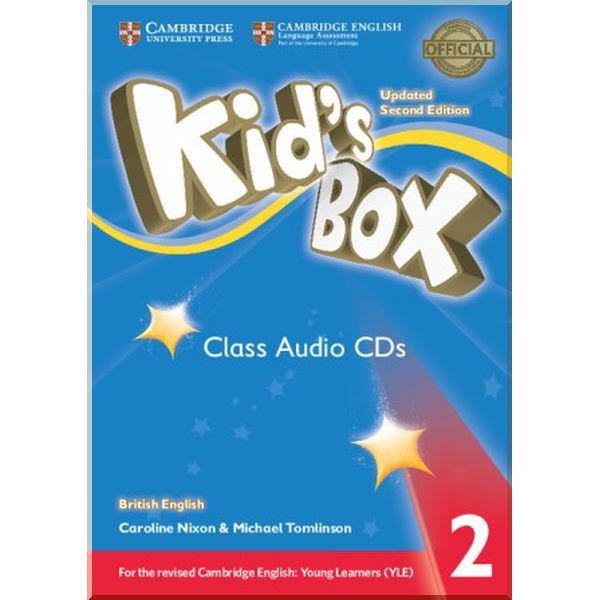 Книга Michael Tomlinson/Caroline Nixon "Kid's Box Updated Second Edition 2 Class Audio CDs" (ISBN:9781316628973)