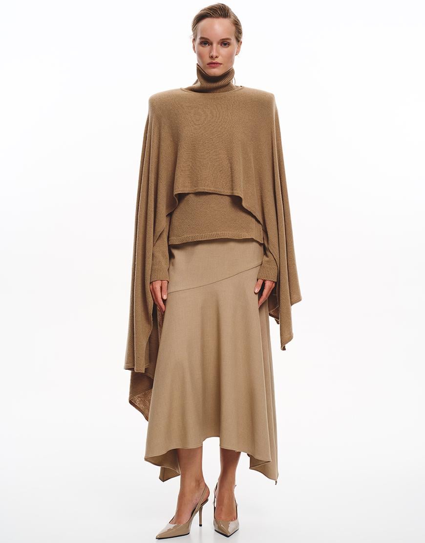 Кейп Iman жіночий J.D.WOOL кемел One size Кейп Iman жіночий J.D.WOOL кемел One size