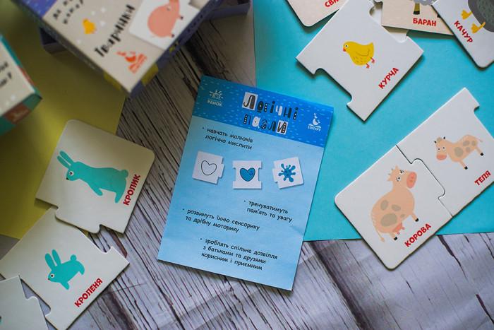 Пазли дитячі логічні Ранок Тварини шукають батьків 889001 (RLT17948) - фото 2