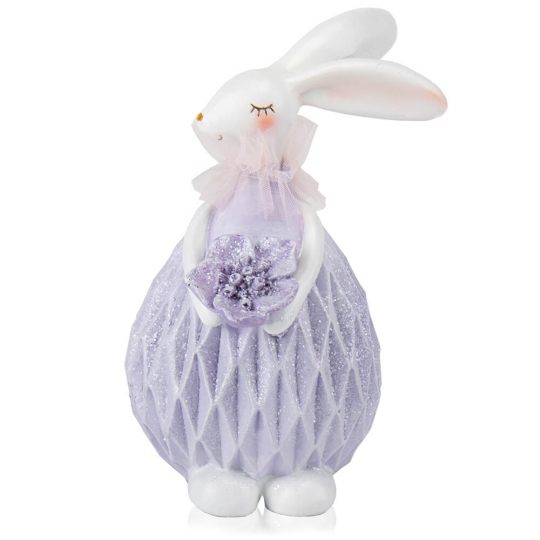 Фигурка Кролик в фиолетовом 17 см (6013-028)