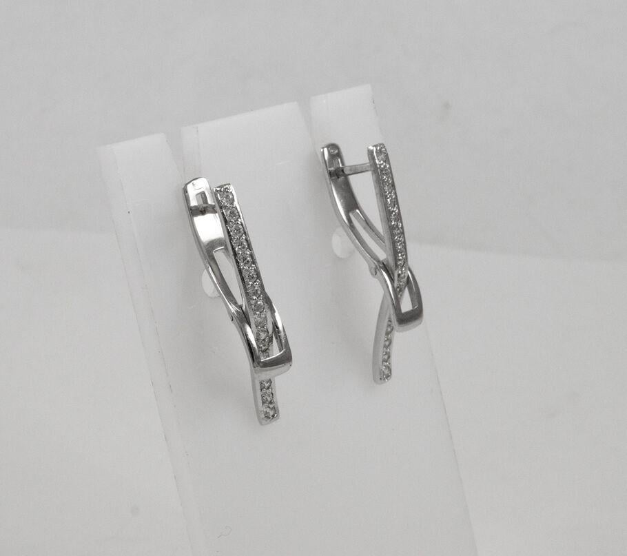 Серьги классические Maxi Silver 7319 (87319)