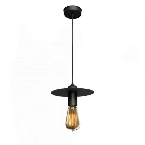 Подвесной светильник лофт MSK ELECTRIC Disk NL 2009 BK (614616)