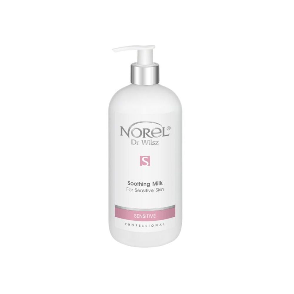 Молочко очищуюче для чутливої шкіри з ознаками купероза Norel Sensitive Soothing Milk For Sensitive Skin 500 мл (0132)