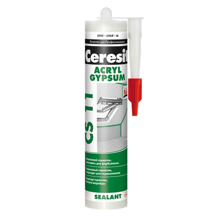 Ceresit CS11 280 мл герметик акриловий (білий)