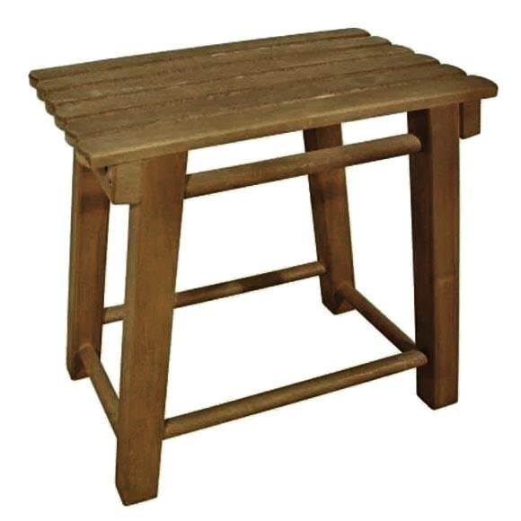 Табурет для ванной из дерева Ненаро Корица (ТВН-001733)