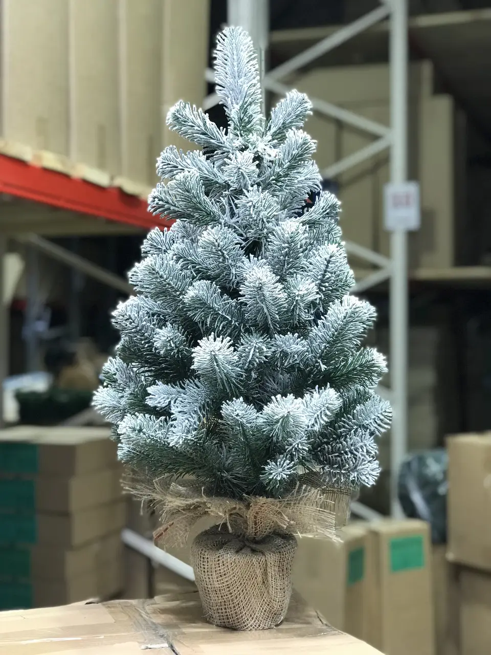 Искусственная елка в горшке заснеженная 90 см - фото 3 Искусственная елка в горшке заснеженная 90 см - фото 3