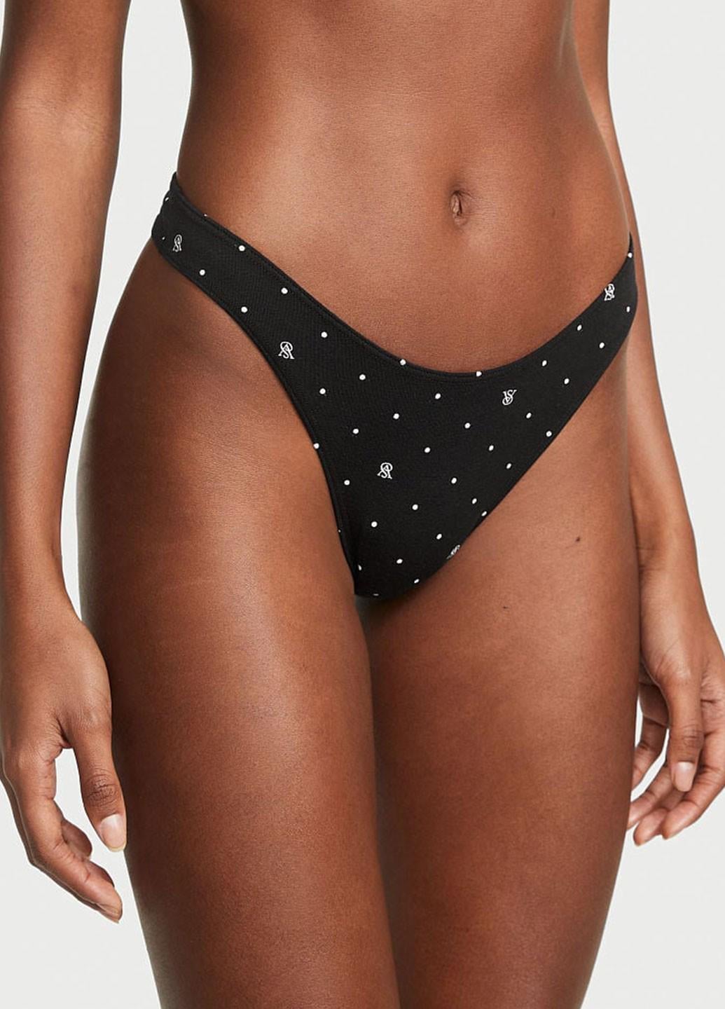 Женские трусы Victoria's Secret 3560000139670QR5L L Черный (71324417)