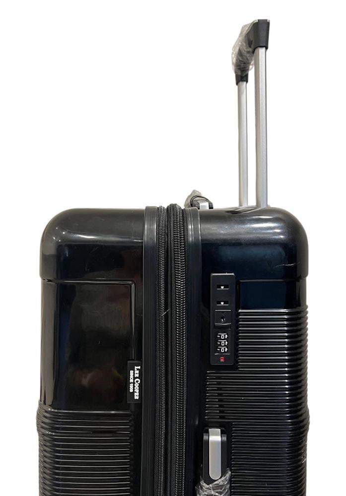 Чемодан малый для ручной клади Lee Cooper 32203 поликарбонат S Черный - фото 5