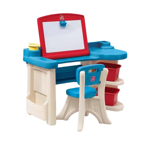 Детский стол для творчества Step 2 ART DESK REFRESH со стульчиком 92х97х41 см (A-010839)