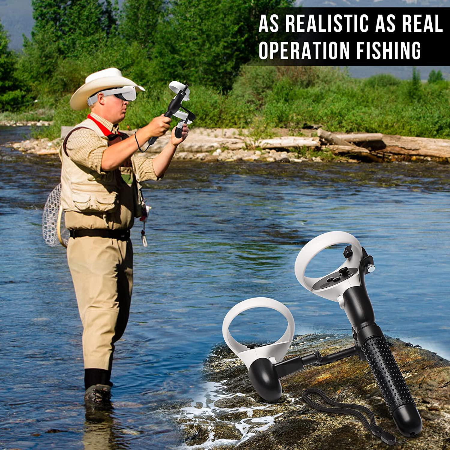 VR рыбалка для Oculus Quest 2 адаптер/удочки/спиннинга (ACS-VRRfOQ2) - фото 5 VR рыбалка для Oculus Quest 2 адаптер/удочки/спиннинга (ACS-VRRfOQ2) - фото 5