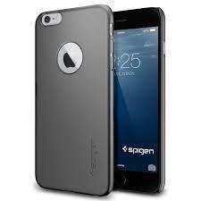 Чехол-накладка Spigen SGP Case Thin Fit A Series for iPhone 6/6S Plus, GunMetal (SGP10890)