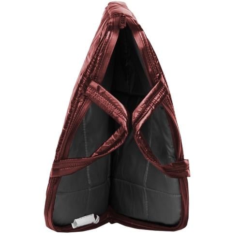 Сумка Continent CC-071 12" унисекс полиэстер молния Бордовый (626403) - фото 4