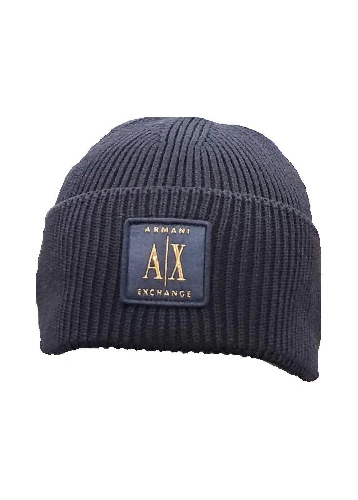 Шапка чоловіча Armani exchange AX-1748 Navy Blue - фото 3