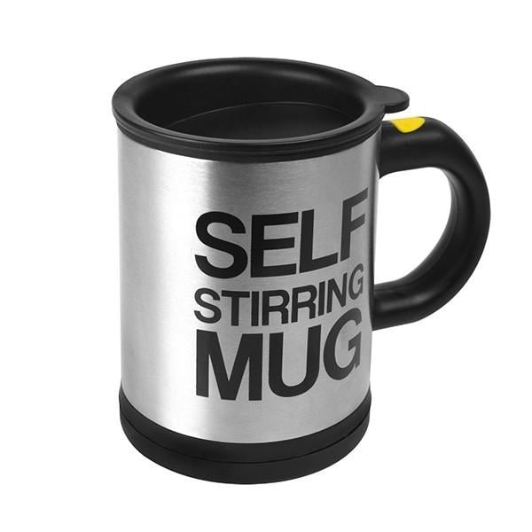 Кружка-мешалка автоматическая Self Stirring Mug Черный