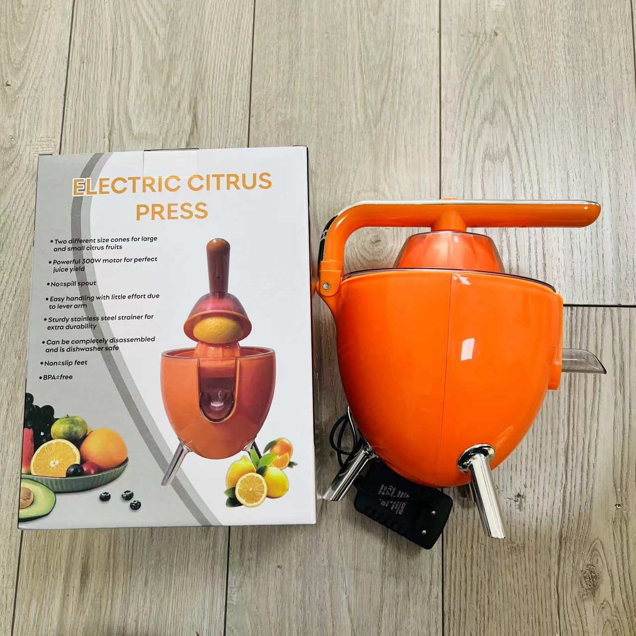 Соковыжималка автоматическая Citrus Press для цитрусовых 300 Вт (01387) - фото 5