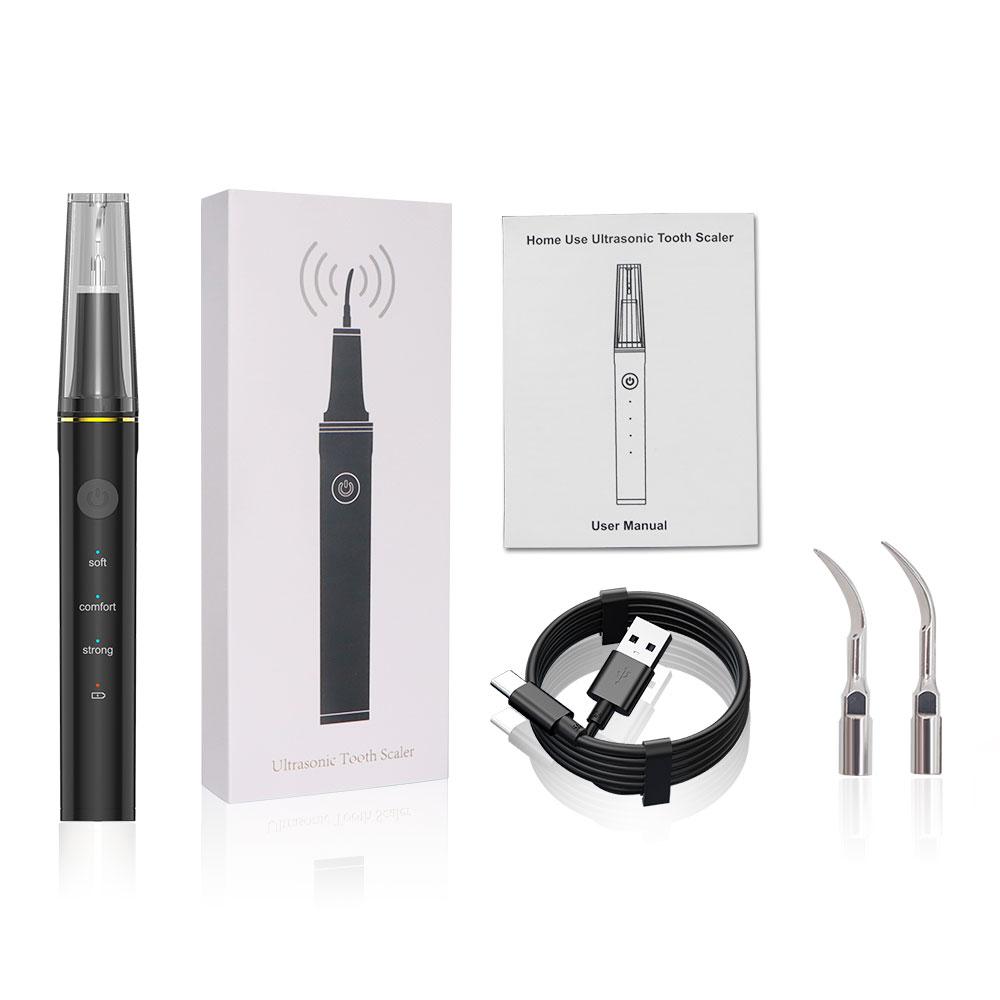 Скалер ультразвуковой для удаления зубного камня Черный (0302)