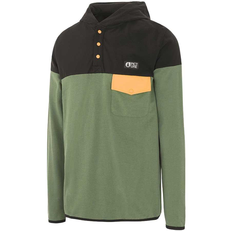 Толстовка Picture Organic Newport Hoody L Army green - фото 1