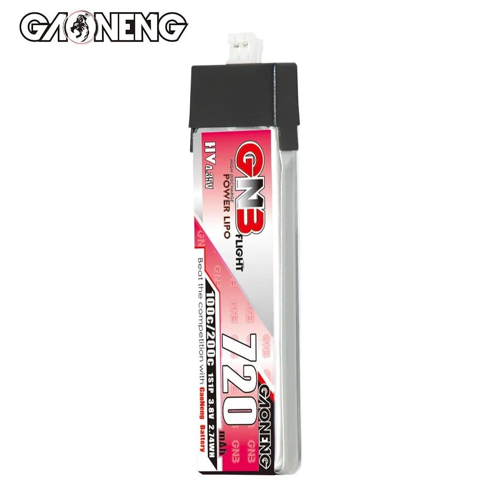 Батарея GNB 1S 720 mAh 3,8V 100C/200C PH2.0 - фото 2