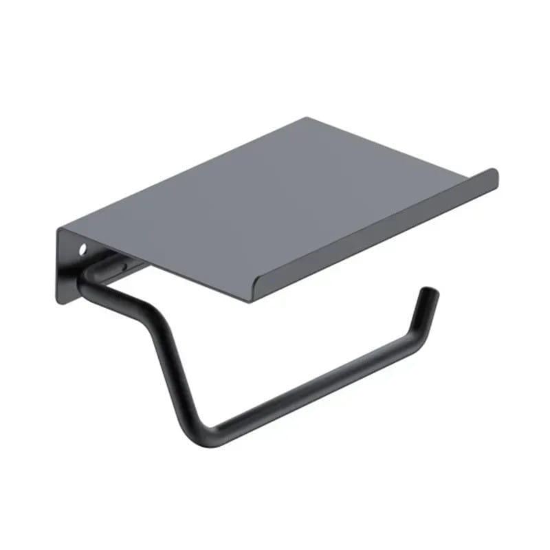 Тримач для туалетного паперу IMEX Essential латунь Чорний матовий (CAE001-09/NG)