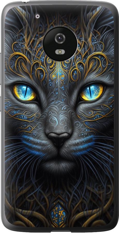 Чехол на Motorola Moto G5 Кошка (5548u-832-42517)