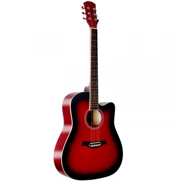 Акустическая гитара Alfabeto WG105 с чехлом Red Sunburst