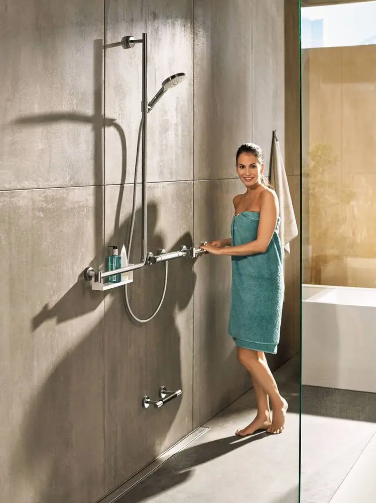 Душовий набір Hansgrohe Raindance Select S 3Jet Right 120x110 см Chrome (26326000) - фото 4