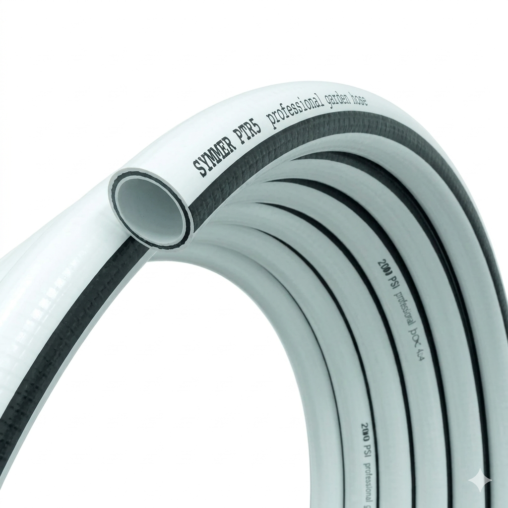 Шланг SYMMER PROFESSIONAL 4-слойный d 3/4" 20 м Серый с желтым (SQ-1011680)