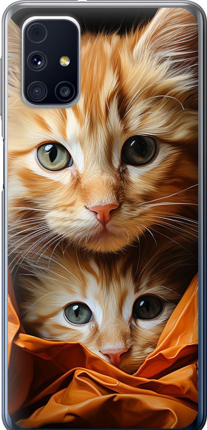 Чехол на Samsung Galaxy M31s M317F Котики 2 (5664t-2055-42517)