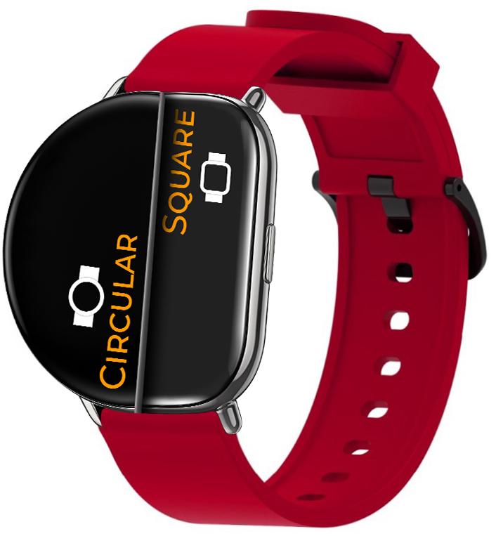 Ремінець Like для ZEPP E Square/Circular Red (26328-2D)
