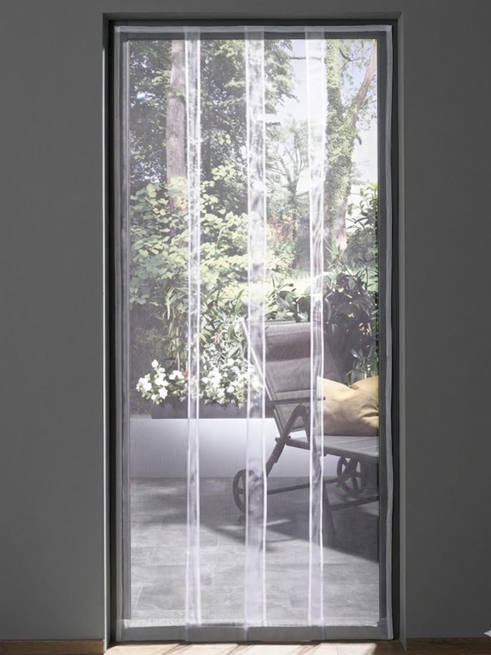 Штора для дверей москитная Livarno Home 100x220 см Белый (2816687964)