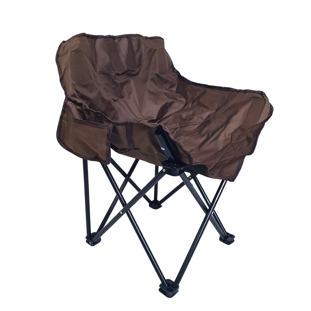 Туристический стул складной с чехлом Коричневый (NKT-885-Brown)