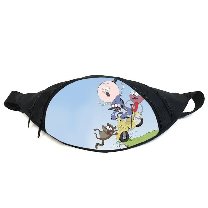 Поясная сумка-бананка Regular Show RS-012 Черный (2181713105) Поясная сумка-бананка Regular Show RS-012 Черный (2181713105)