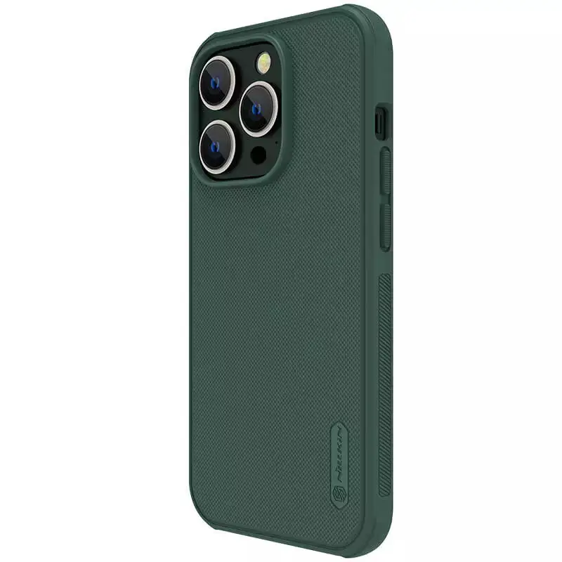 Чехол Nillkin Matte Pro для Apple iPhone 15 Pro Max (6.7") Зеленый | Deep Green - фото 2