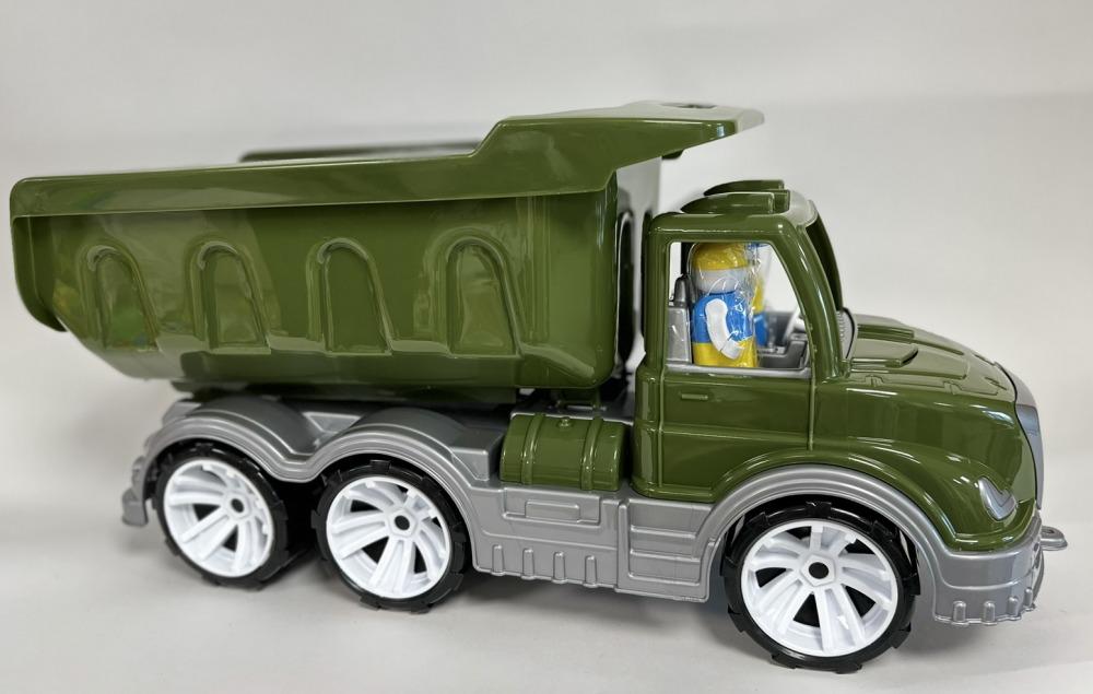 Детская игрушка Бамсик самосвал Mati пустой военный (003/7) Детская игрушка Бамсик самосвал Mati пустой военный (003/7)