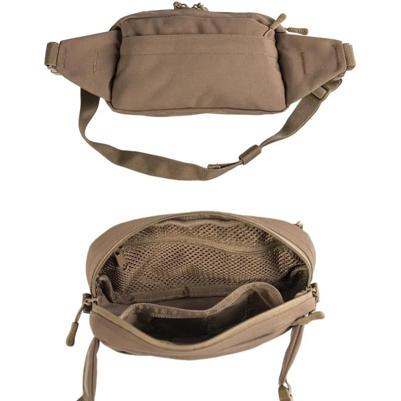 Сумка Mil-tec Fanny Pack Molle 23,5х6х12 см Койот (6653 yavs L) - фото 3