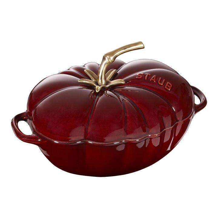 Каструля чавунна Staub Tomato 25 см 2,9 л Бордовий (3172391312)