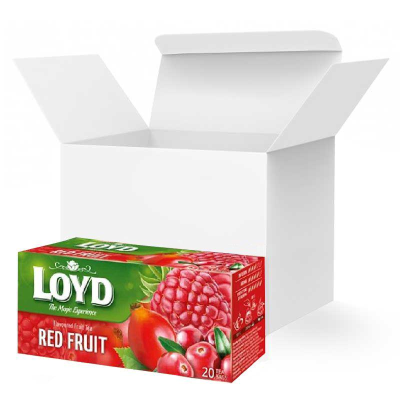 Чай в пакетиках Loyd Red Fruit Червоні ягоди 2 г х 20 шт. 14 уп.