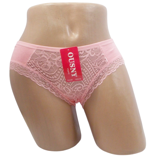 Женские трусы с кружевом Ousny 187 XL Розовый (1611461963)
