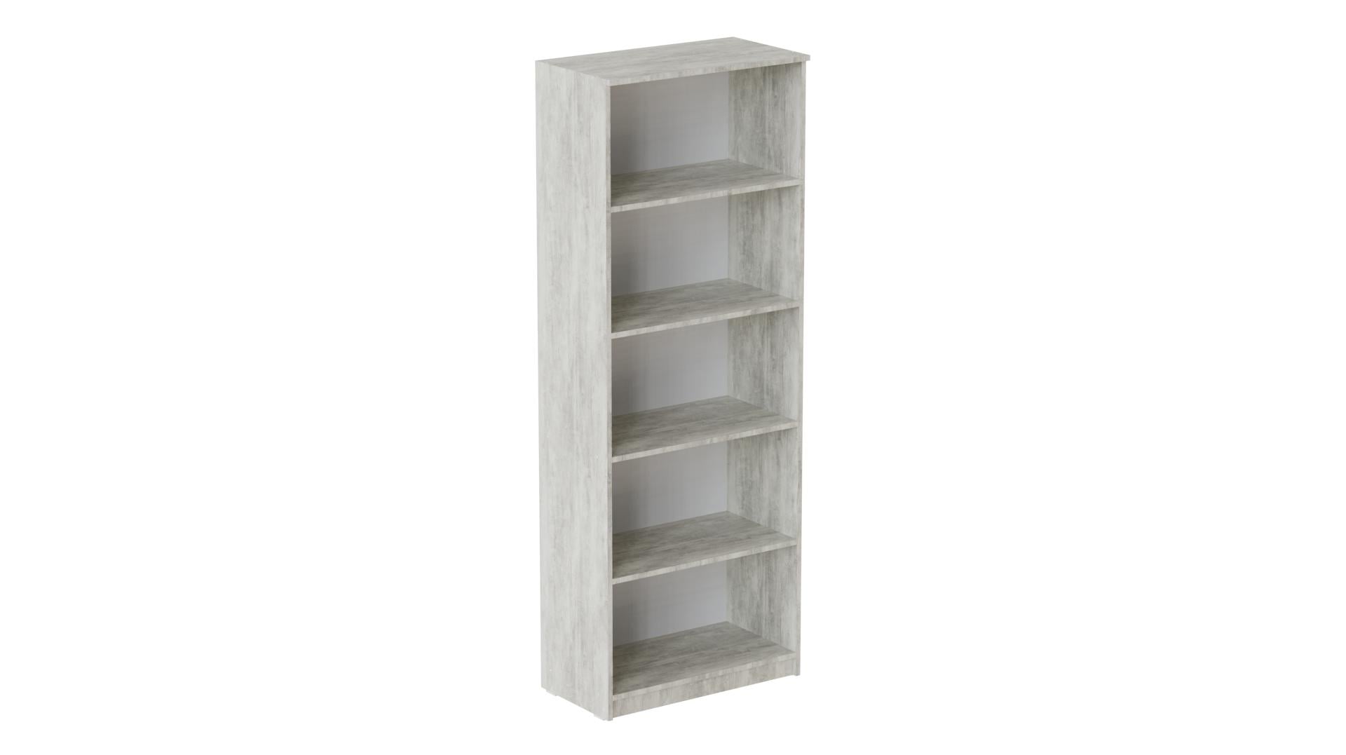 Шкаф Ferrum-decor Анжело на 5 полок ДСП 16 мм 1900x800x380 мм Бетон (FRD-105048)
