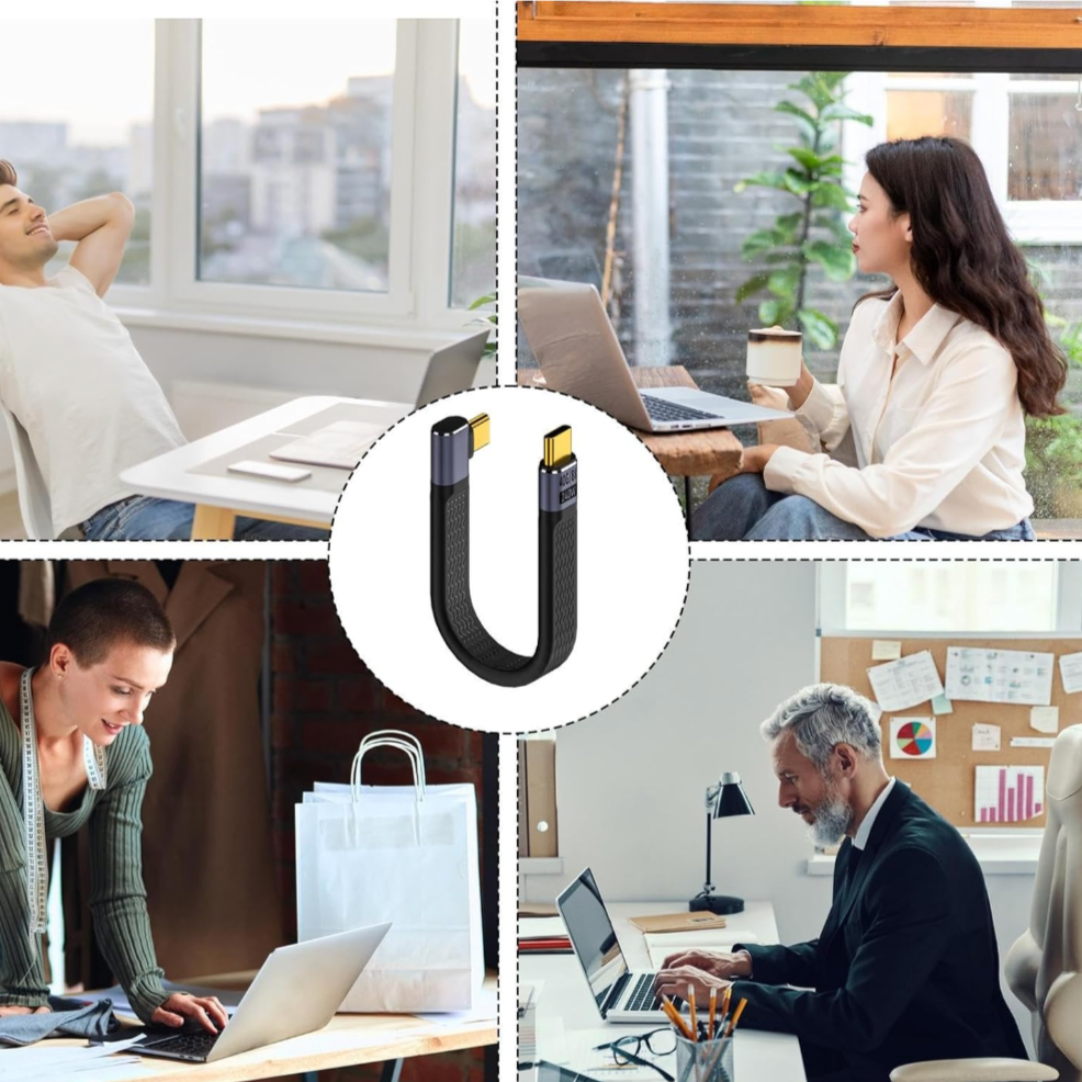 Кабель для передачи аудио-видео сигналов I-Taki USB-C 40 Gb/s 13 см быстрая зарядка 240W (000049349) - фото 8 Кабель для передачи аудио-видео сигналов I-Taki USB-C 40 Gb/s 13 см быстрая зарядка 240W (000049349) - фото 8