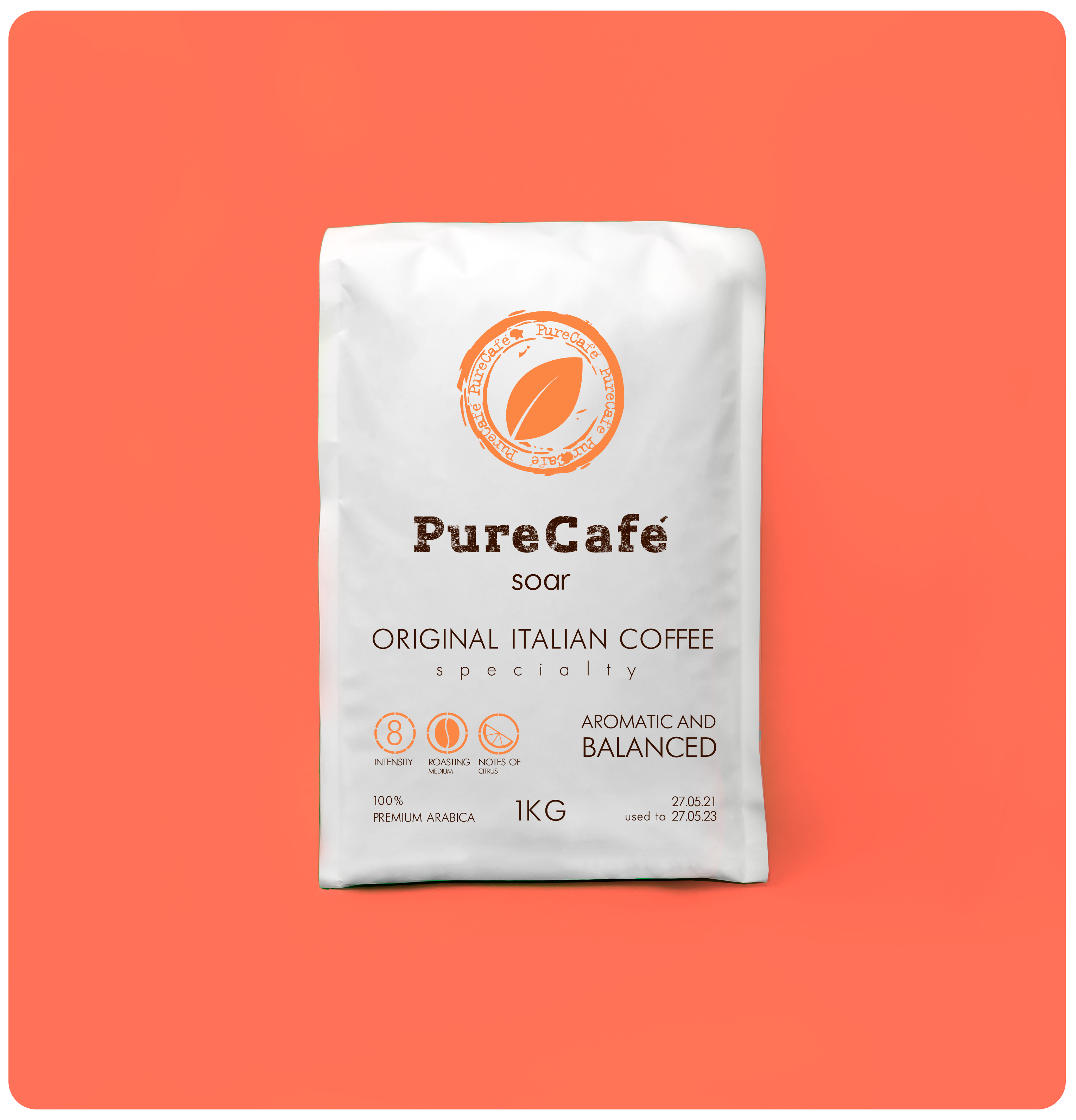 Кофе в зернах PureCafe Soar 1 кг - фото 3