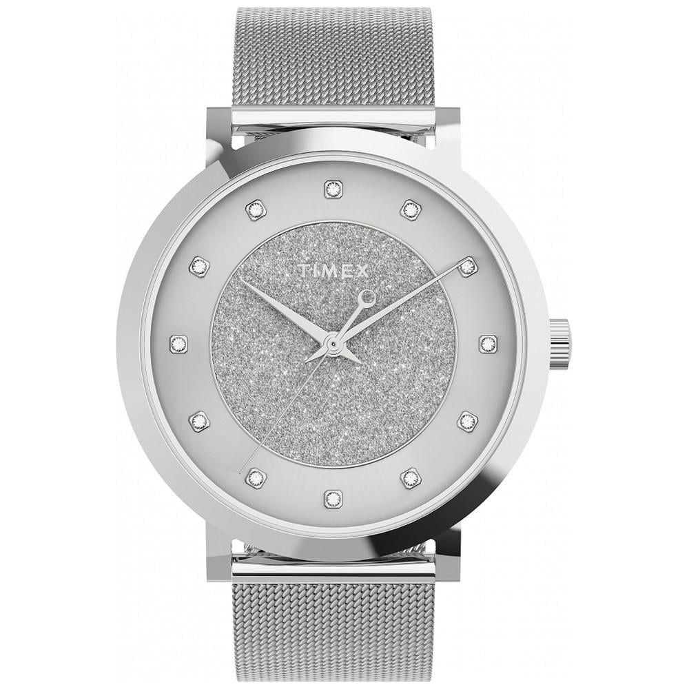 Наручний годинник жіночий Timex Celestial Opulence кварцевий Silver (Tx2u67000)