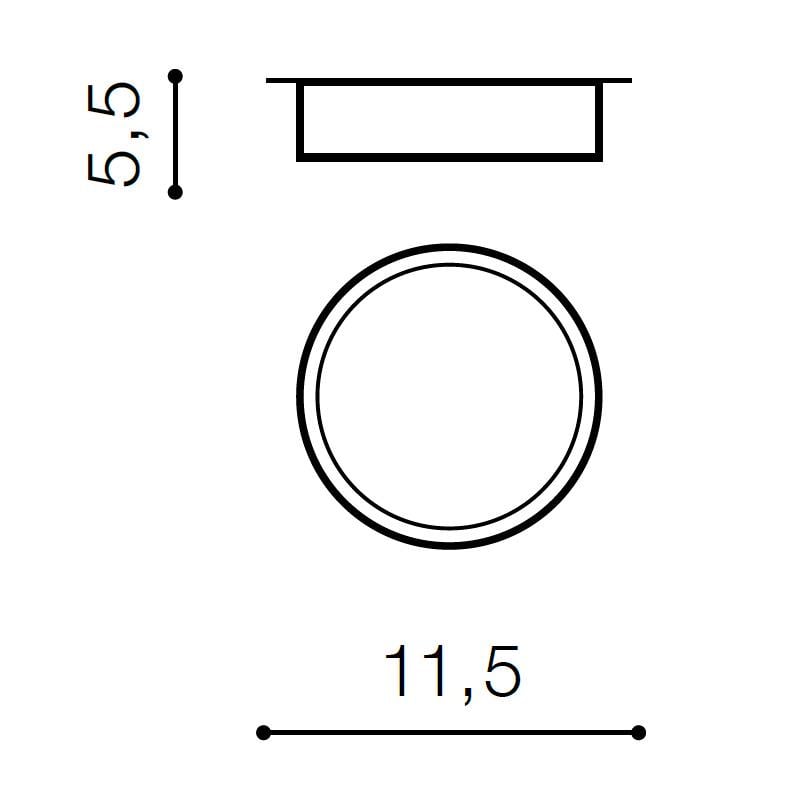 Точковий світильник Azzardo Monza R 12 AZ2256 (SHR624000-10-WH) - фото 2