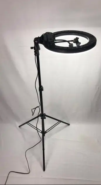 Кільцева лампа Ring Light RL14 36 см зі штативом 2 м та пультом управління - фото 5